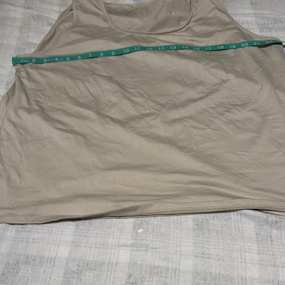 Charter Club Beige Tank Top R